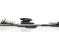 Bondecor Obraz, tlačené plátno Stones 50 x 150 cm