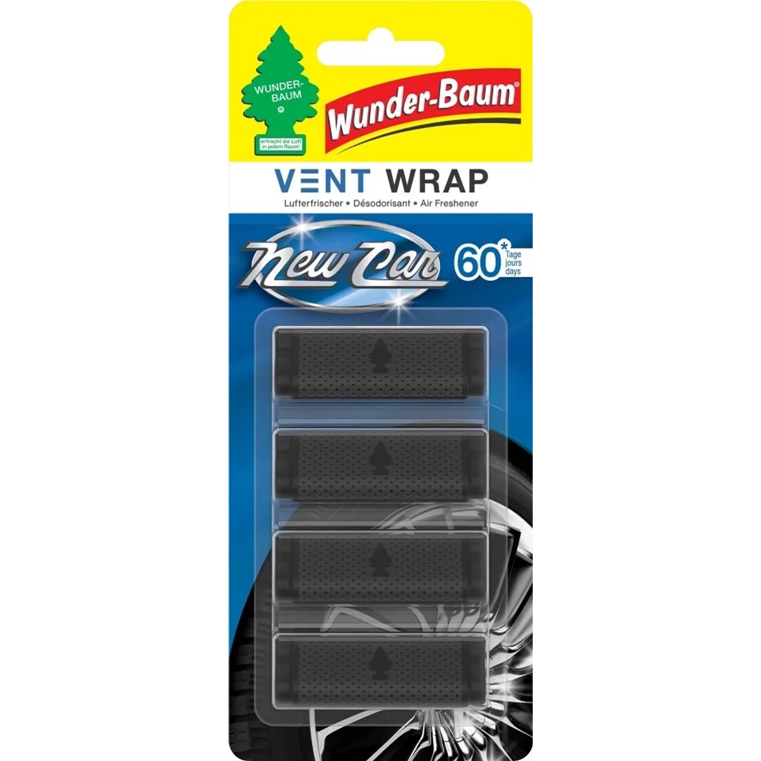 E-shop Wunder-Baum Osviežovač vzduchu do auta Vent Wrap New Car