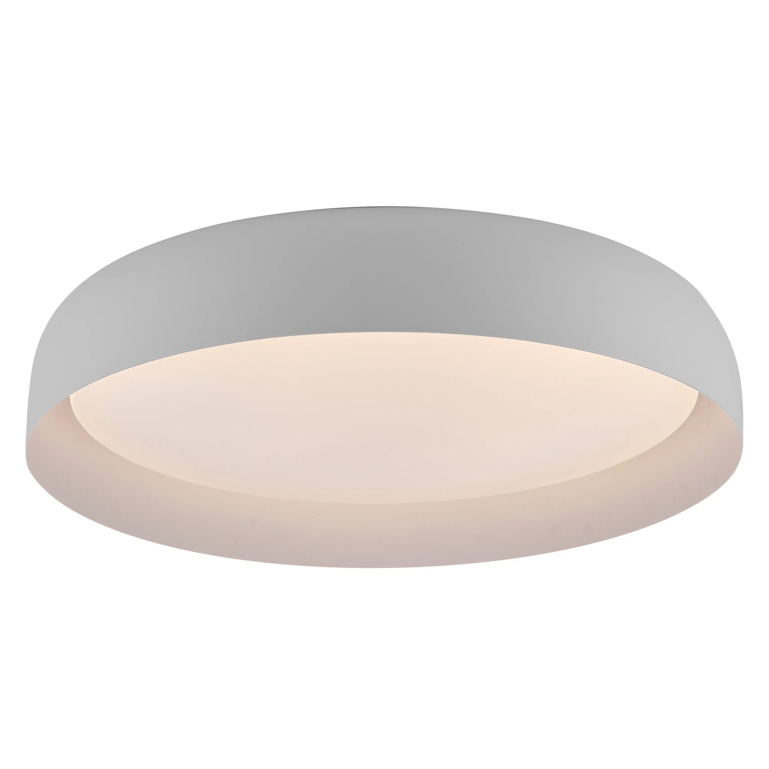 E-shop Just Light Stropné LED svietidlo Osko, 36,5W, 2700-5000K, biela, pr. 57 cm