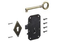 Hettich Nábytkový zámok Antique 2, 80 x 42 x 18 mm