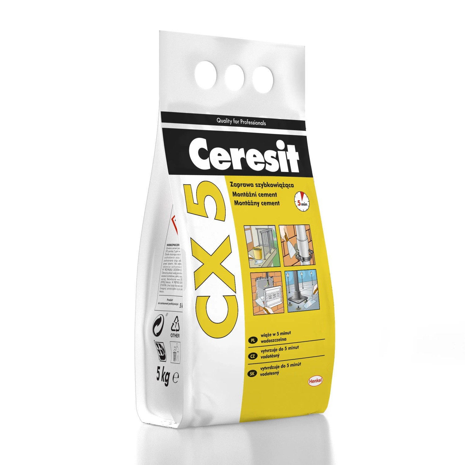 E-shop Ceresit Montážny cement CX 5, 5 kg