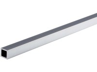 Arcansas Hranatá rúrka z nerezovej ocele AISI 304 s.steel, 15 x 15 x 1000 mm