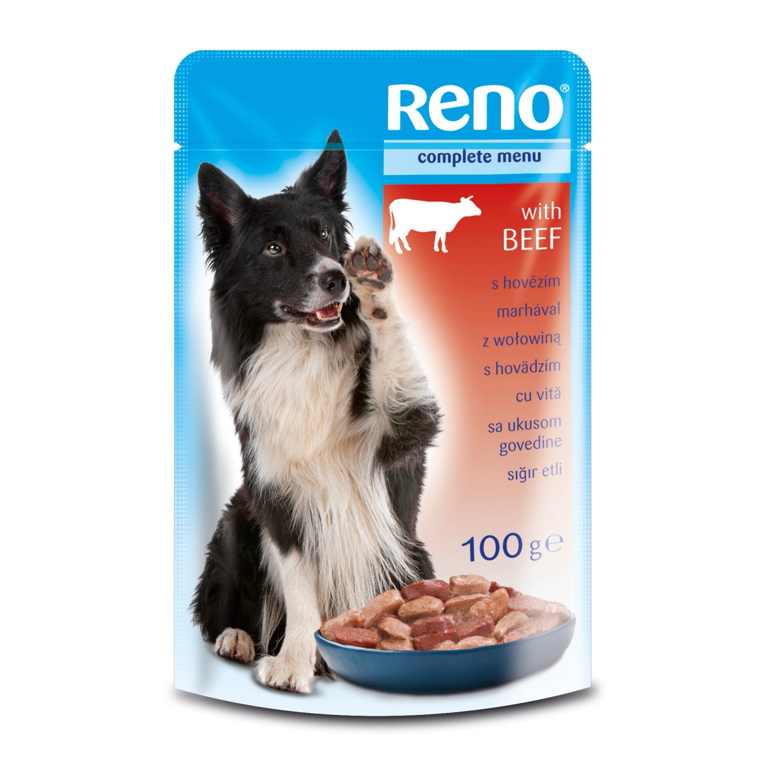 E-shop Reno Kapsička pre psov hovädzia 100 g