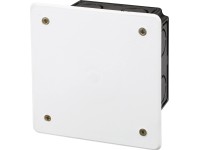 Rozbočovacia krabica pod omietku 95 mm x 95 mm, IP20 čierno-biela