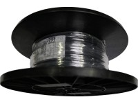 Silový kábel H03VVH2-F 2x0,5 mm, čierna (cievka) - metráž