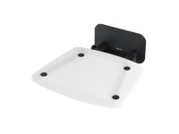 RAVAK Sprchové sedadlo Ovo B II opal/čierna