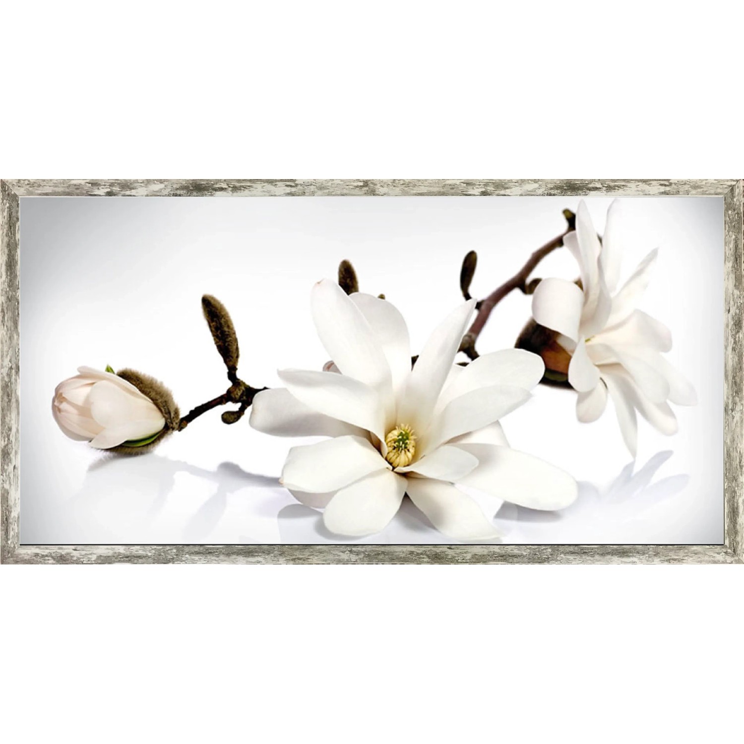 E-shop Bondecor Zarámovaný obraz Modern 50 x 100 cm