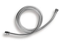 Novaservis Sprchová hadica Ferro plastová, strieborná, 150 cm