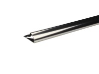 Arcansas Ochranný profil RONDINOX 430 leš.nerez.oceľ AISI 430, 8 x 28,8 x 2500mm