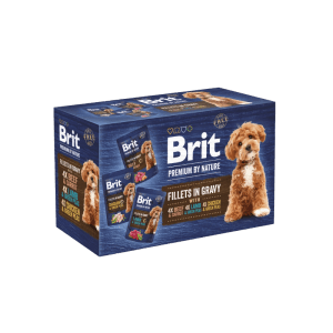 Brit Kapsička pre psov Premium by Nature Dog Fillets 12 x 85 g