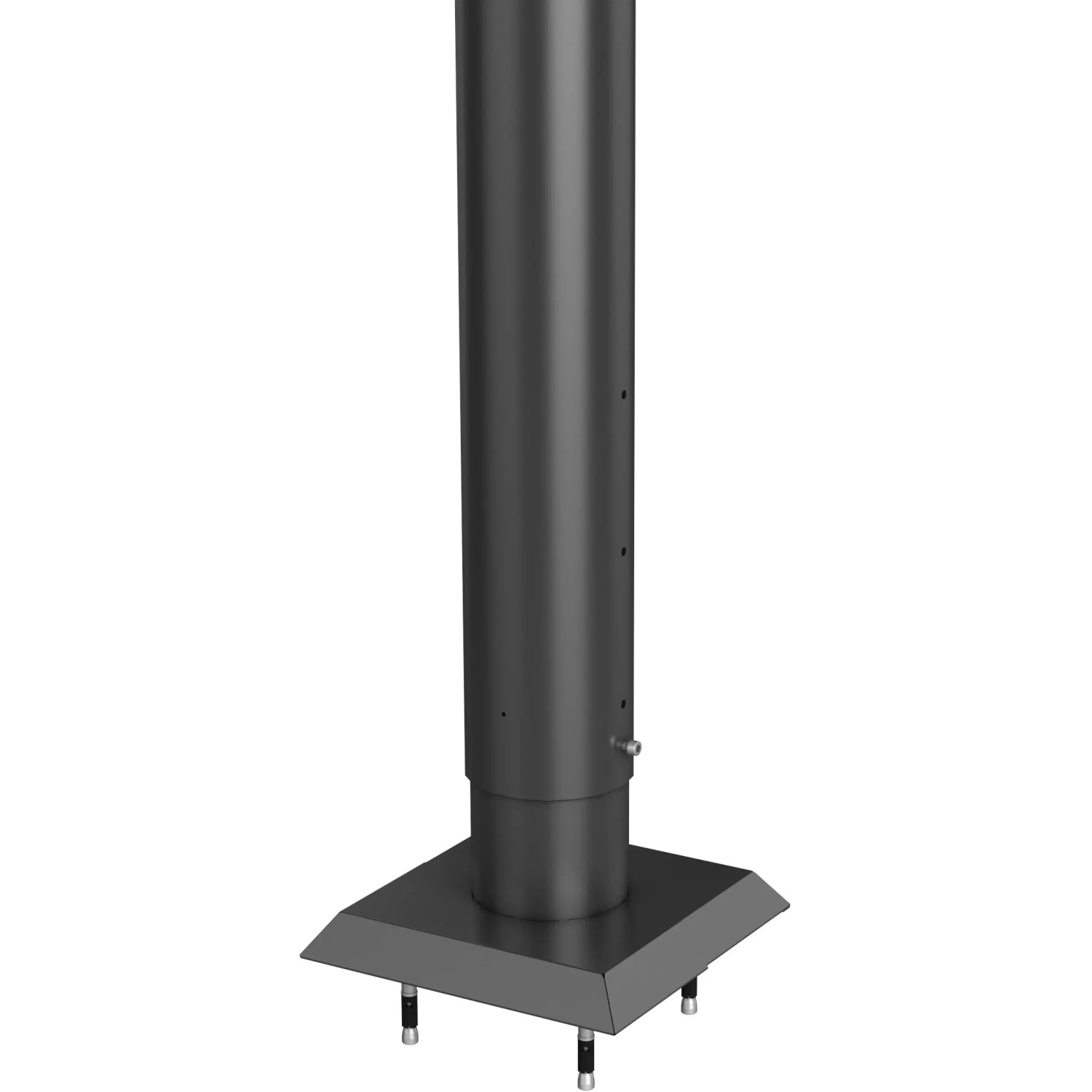 E-shop Biohort Kotviaca pätka pre plný plot s hmoždinkami, tmavo sivá, 135 cm