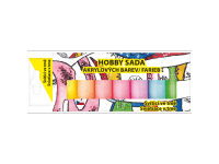 Hobby Súprava akrylových farieb, svietiaca v tme, 7 x 15 g