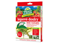 Zdravá záhrada Biele lepové dosky exteriérové 5 ks