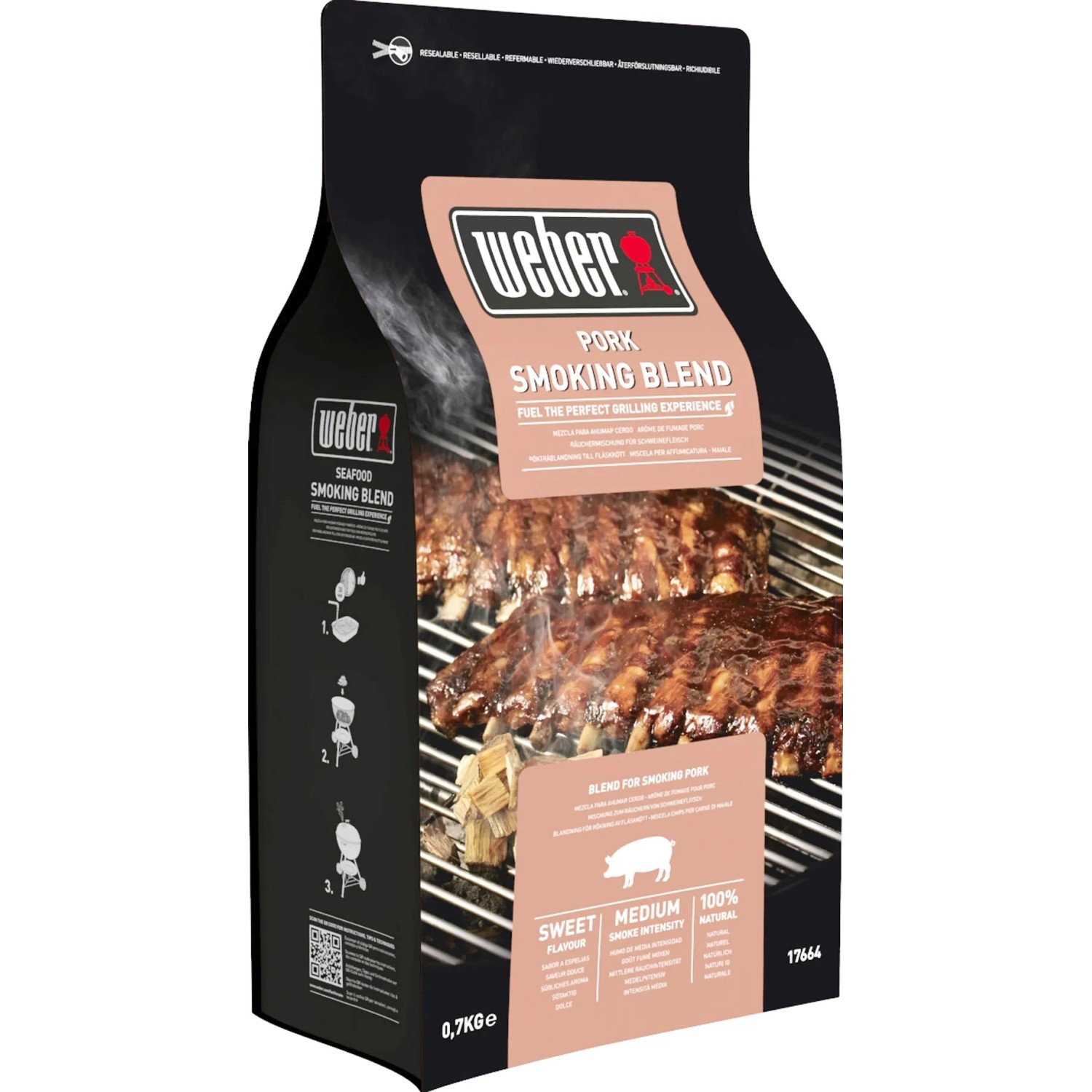 E-shop Weber Štiepky na údenie bravčového mäsa 700 g
