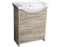 Andrew 65 Kúpeľňová skrinka s keramickým umývadlom