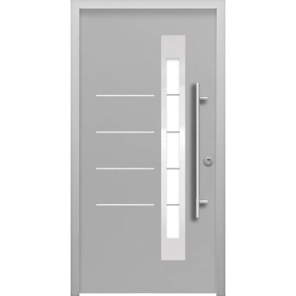 SPLENDOOR Vchodové dvere ThermoSpace BERLIN PRIME RC2 sivá 110 P
