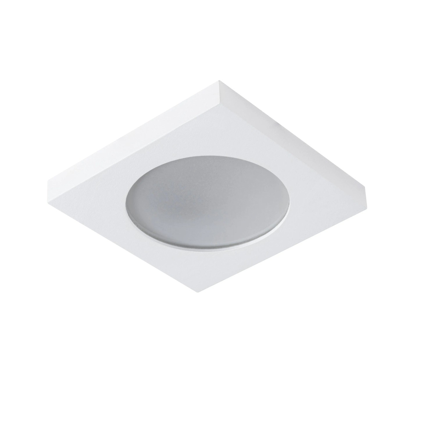 E-shop Kanlux Kúpeľňové podhľadové svietidlo Flini-komponent biele 10W, 80 x 80 x 50 mm