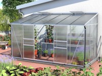 Vitavia Skleník Ida 7800 HKP 6 mm, hliník, 387 x 201 x 222 cm