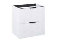 Roca Umývadlová skrinka Reef Basic 2Z, biela mat, 63,5 x 60 x 47,2 cm