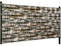 Floraworld Rolka protipohľadovej bariéry z PVC 20,5 m imitácia bridlice