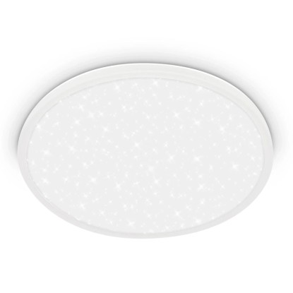 Brilo LED stropné svietidlo Slim biela 30 W, 3600 lm, 4000K, pr. 37,5 x 3,3 cm
