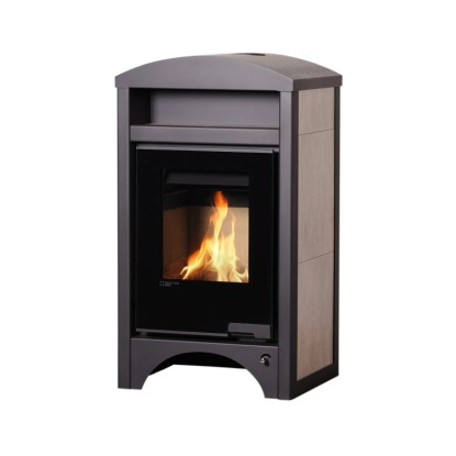 HS Flamingo Krbové kachle AQUAFLAM VARIO BARMA 11/7kW ELREG dub 590x622x1070mm