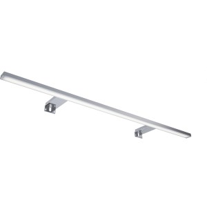 Maximus Esther 80 cm chrómové LED zrkadlové svetlo na montáž na zrkadlá alebo zrkadlové skrinky.
