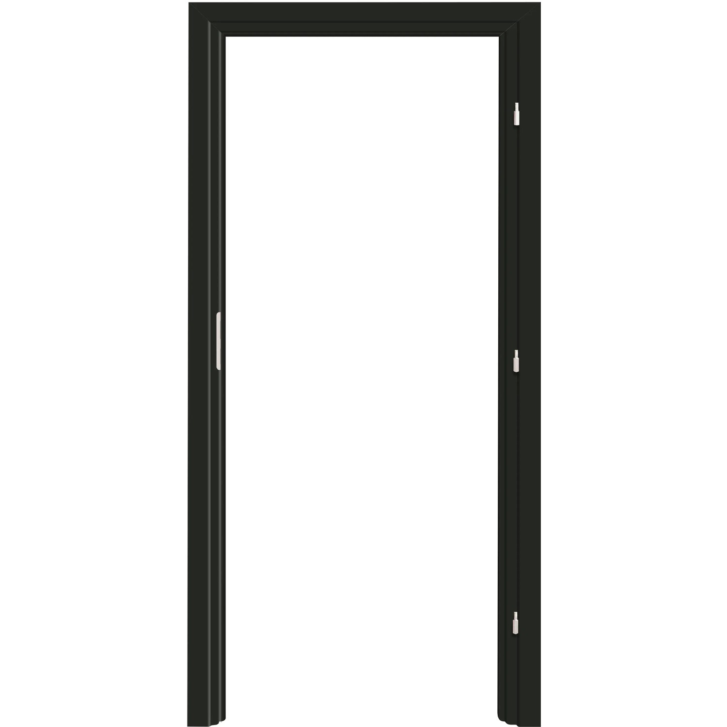 E-shop Voster Obložková falcová zárubňa STANDARD fólia Platinum čier.mat 100-120mm 80 Ľ