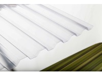 Gutta Vlnitá doska Guttagliss PVC trapéz, 0,8 mm, 70/18, číra, 200 x 90 cm