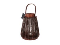 Koopman Lampáš polypropylén/MDF, hnedá, pr. 20 x 25 cm