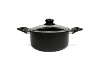 Kitchisimo Kastról s pokrievkou Nero, 4 l, pr. 24 x 10 cm