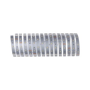 Stočený LED pásik Paulmann MaxLED 250, 5 m, teplá biela, strieborná.