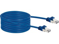 Schwaiger Sieťový kábel CAT8 (S/FTP) RJ45, modrá, 10 m