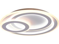 TRIO LED stropné svietidlo MITA biel.mat. 74 W 9000 lm 2700-6000 K pr. 51 x 7 cm