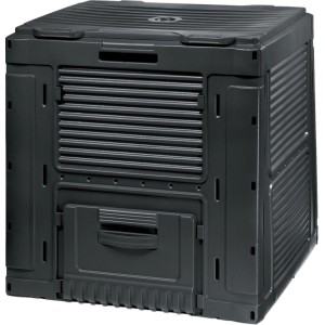 KETER Eco kompostér bez podstavca čierny 79 x 79 x 79 cm, 470 l