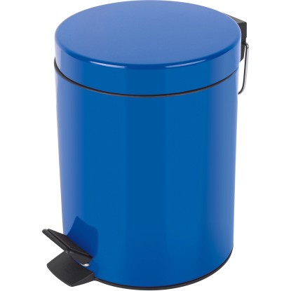 Spirella Odpadkový kôš s pedálom Sydney modrá 3 l