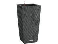 Lechuza Kvetináč Cubico Cottage 30 antracitový, 565 x 295 x 295 mm