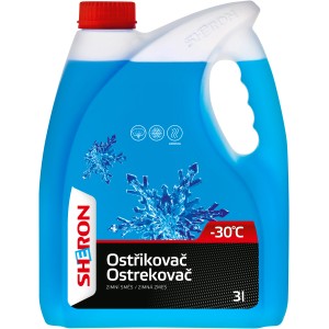 t.b.t. Zimná kvapalina do ostrekovačov, odolná voči mrazu do -30 °C.