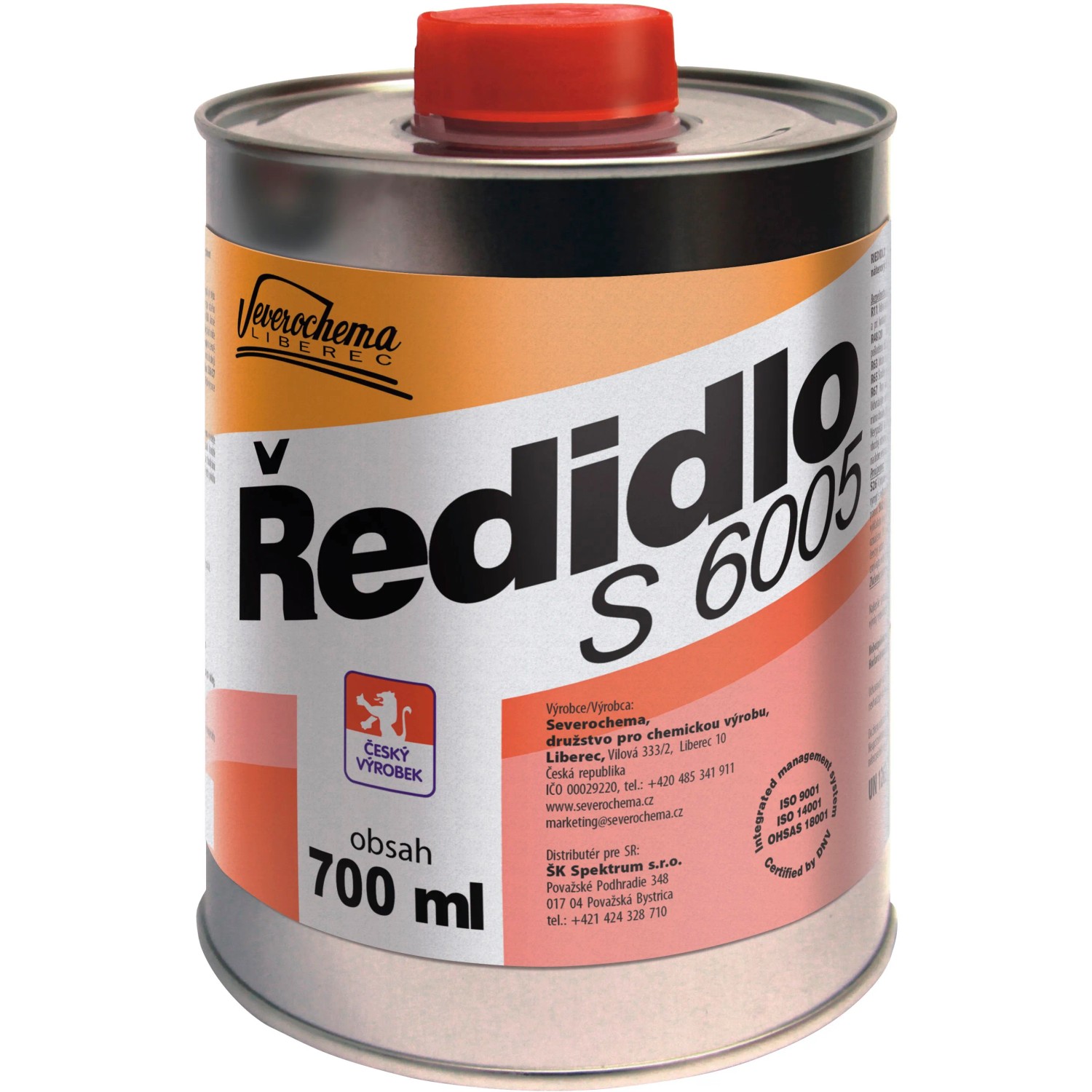 E-shop Severochema Riedidlo S 6005, 700 ml