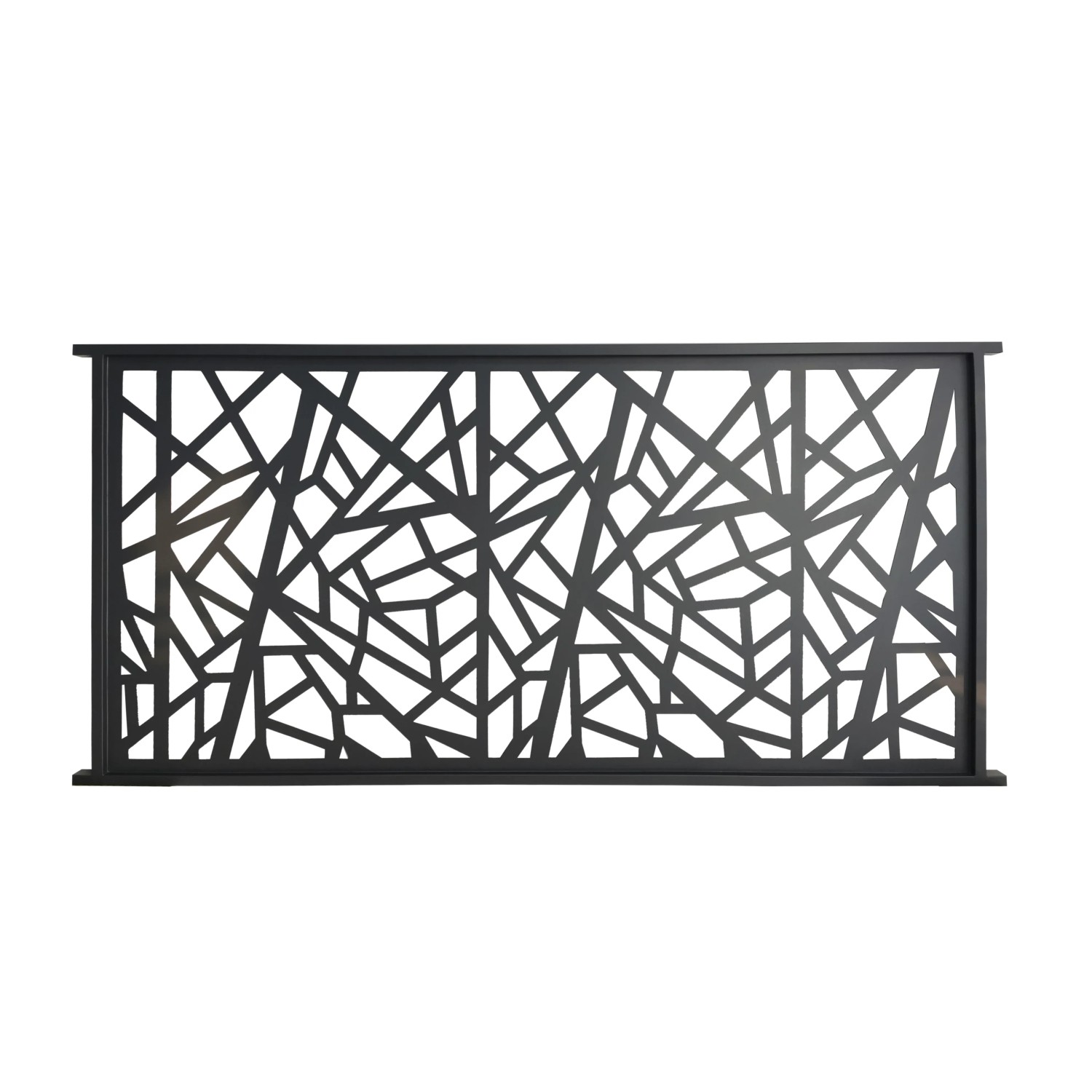 E-shop Dekoratívny hliníkový plot Amsterdam antracit 200 x 100 cm