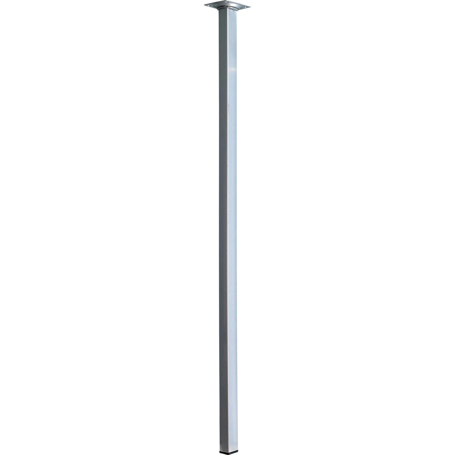 E-shop Hettich Nábytková noha hranatá, hliník, 25 x 25 x 800 mm