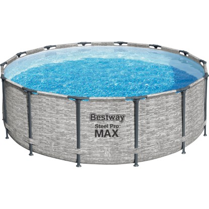 Bestway Bazén s oceľovým rámom Steel Pro MAX guľatý, GS, pr. 427 x 122 cm