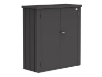 Biohort Záhradná skriňa na terasu Romeo M tmavo sivá, 132 x 57 x 140 cm Biohort Záhradná skriňa na terasu Romeo M tmavo sivá, 132 x 57 x 140 cm