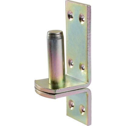 Skrutkovací závesný čap D1 nažlto pozinkovaný 115 mm x 40 mm priemer 16 mm