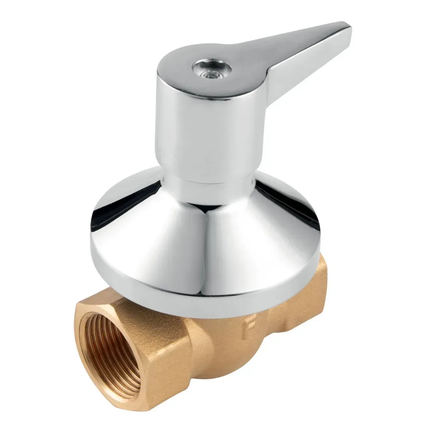 E-shop Ferro Podomietkový guľový kohút KFP1D, páka MM 1/2"