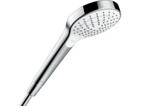 Hansgrohe Ručná sprcha Croma Select S Vario s 3 druhmi prúdu vody biela-pochrómo Hansgrohe Ručná sprcha Croma Select S Vario s 3 druhmi prúdu vody biela-pochrómo
