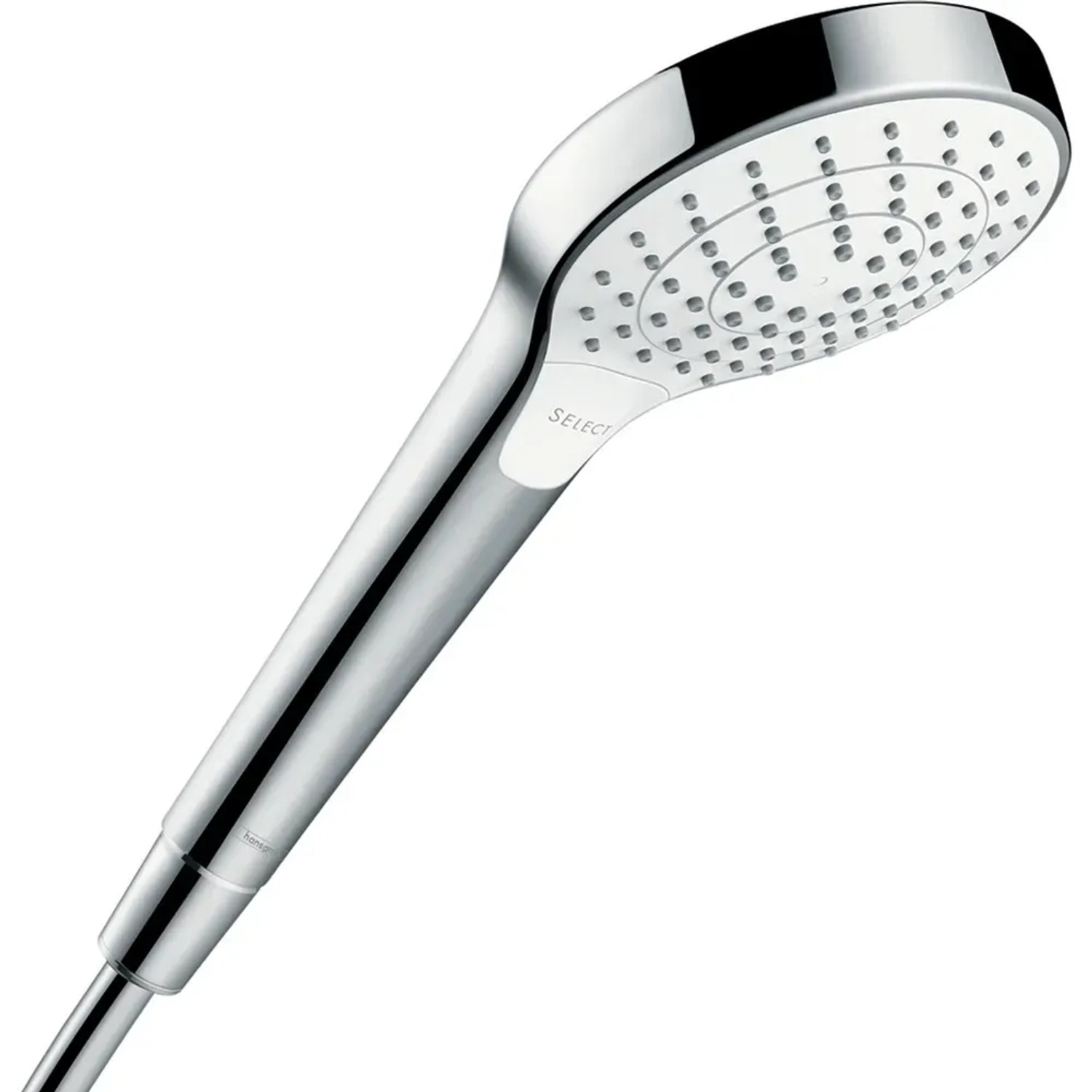 E-shop Hansgrohe Ručná sprcha Croma Select S Vario s 3 druhmi prúdu vody biela-pochrómo