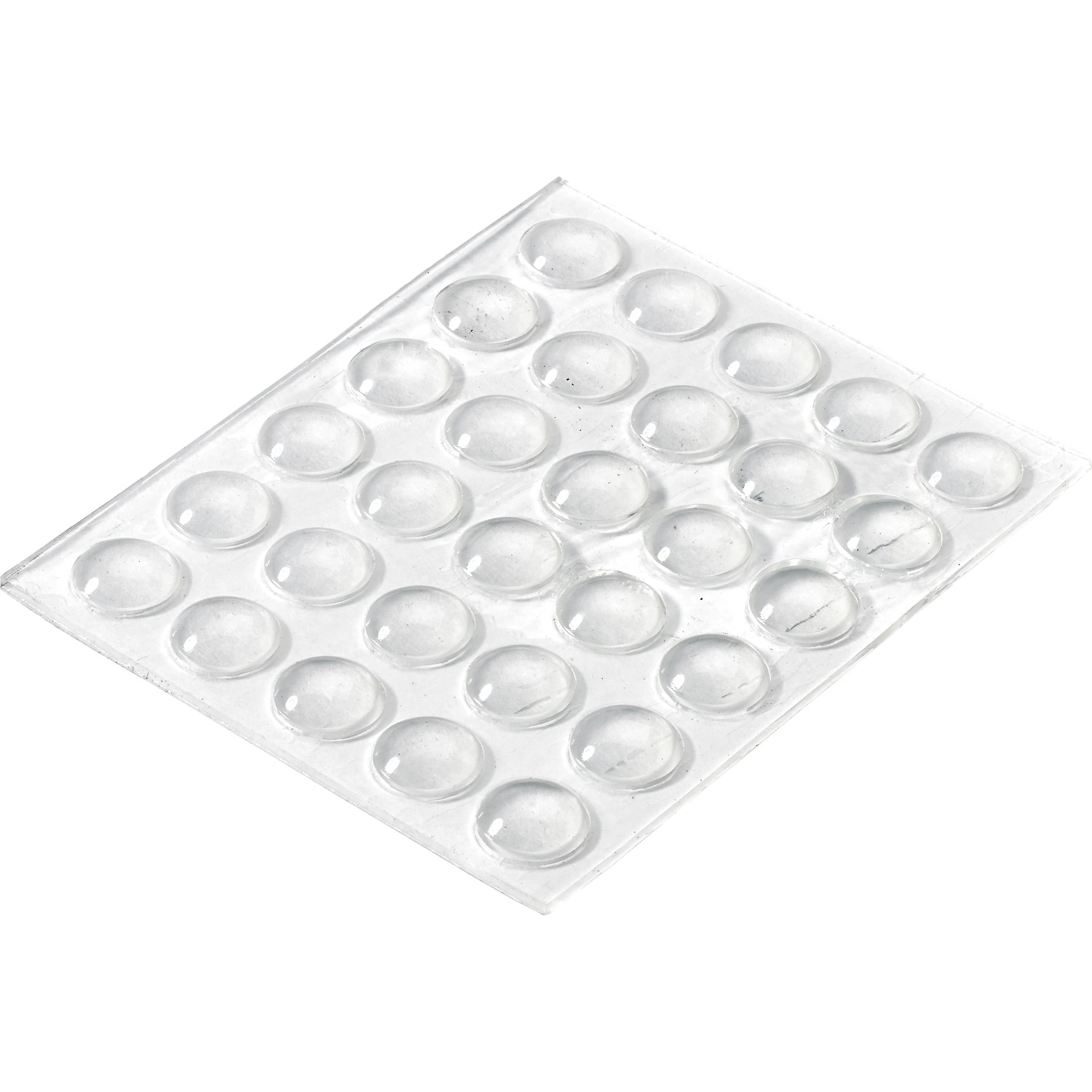 E-shop Hettich Samolepiace tlmiace nábytkové šošovky, transparentné, pr. 8x2,5 mm, 30ks