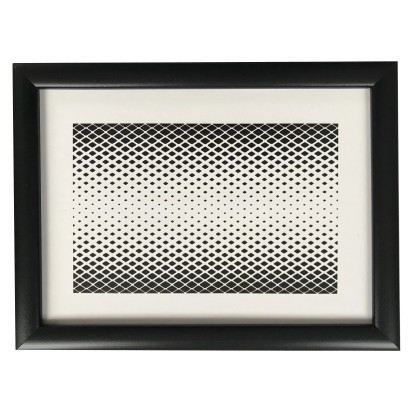 Bondecor Fotorám plastový, lišta 16,11 mm, čierny, 24 x 30 cm