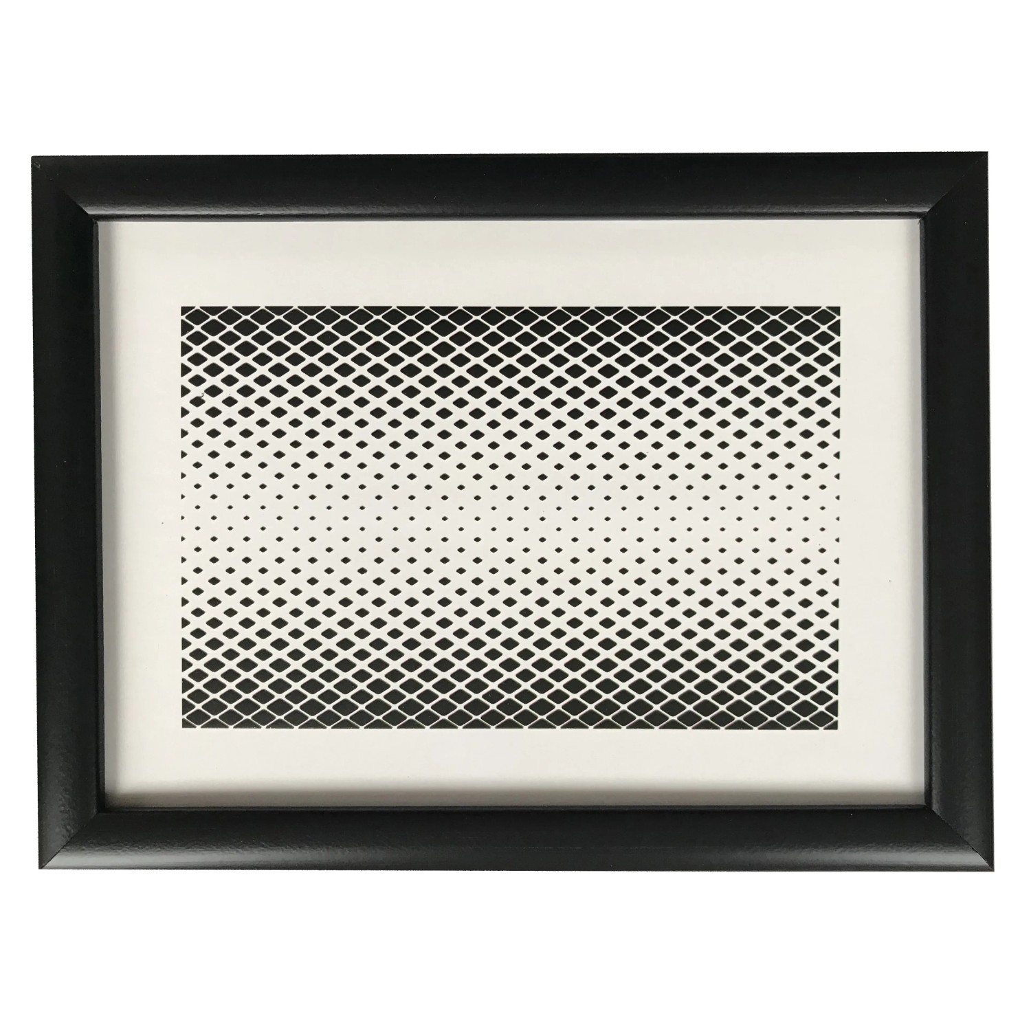 E-shop Bondecor Fotorám plastový, lišta 16,11 mm, čierny, 10 x 15 cm